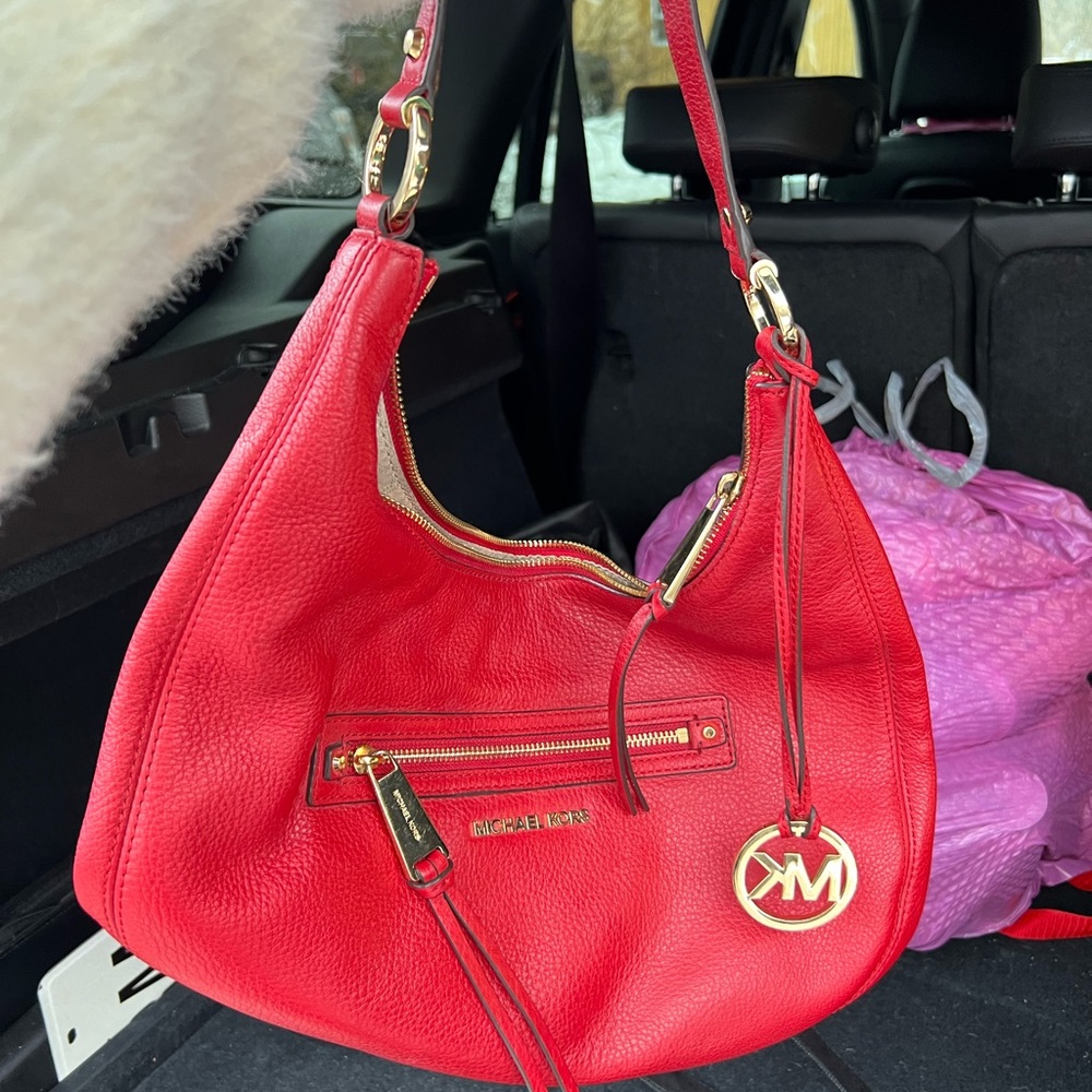 Michael Kors Red Purse